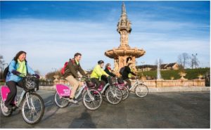 Biking in Glasgow